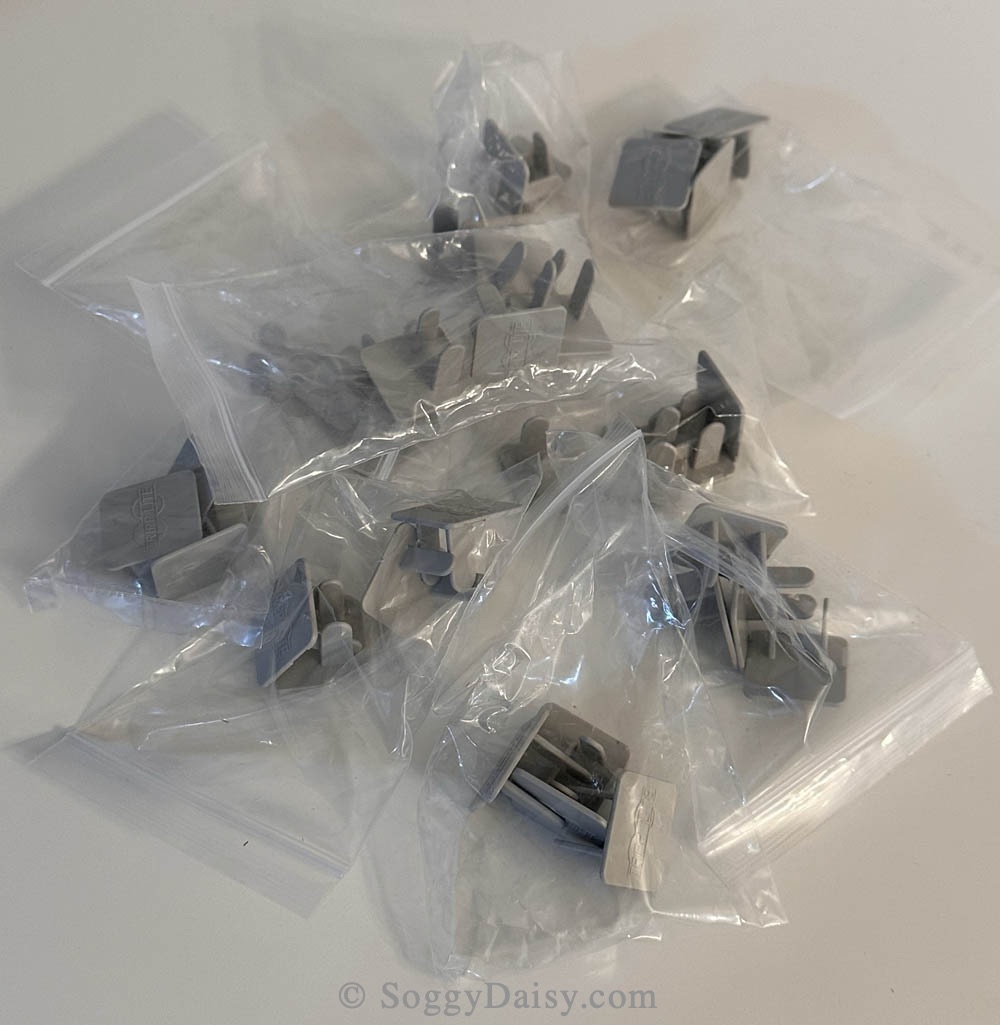 The bag of plug covers that came with all my Tripp-Lite surge protectors