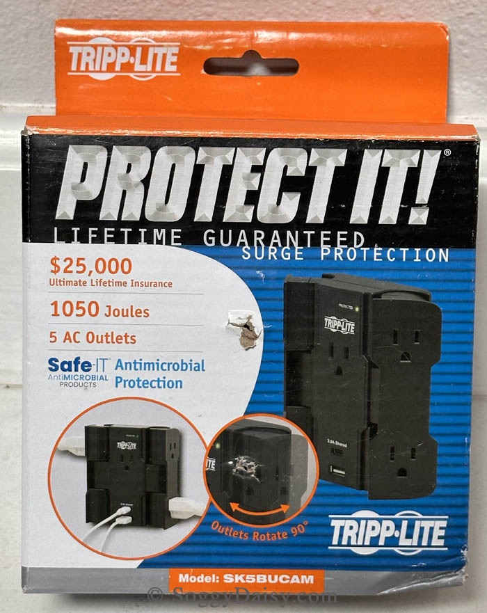 This is Tripp-Lite SK5BUCAM surge protector